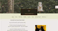 Desktop Screenshot of bellasblissbakery.com